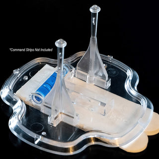 Hella Hangers Skateboard Deck Hanger Clear Hanging Display Mount