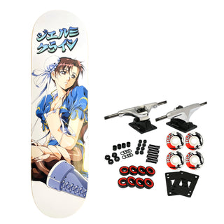 JK Industries Skateboard Complete Chun Li 8.5" Hook Ups
