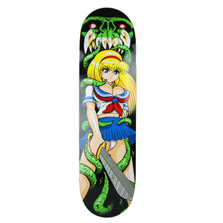Hook Ups Skateboard Deck Tentacle Schoolgirl 8.25"