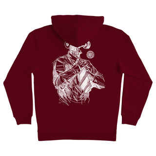 Independent Trucks Hoody Daily Grind Pullover Maroon