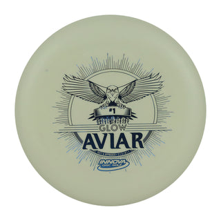 Innova Disc Golf DX Glow Aviar Putting Disc 2/3/0/1 White/Blue 170 grams