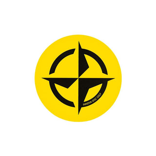 Innova Disc Golf Sticker - Primestar Circle - Yellow - 4"