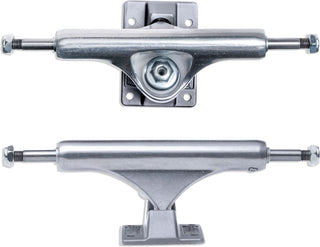 Slappy Skateboard Trucks Inverted Hollow Lights Silver 8.0"