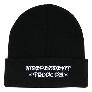 Independent Trucks Beanie ITC Street Script Black