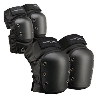 Pro Tec Street Knee/Elbow Pads Set Black Size M
