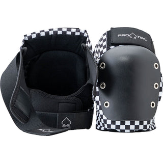 Pro Tec Skateboard Pads Combo Knee/Elbow 2 Pack Checker Size M