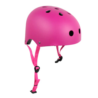 Skateboard Helmet Elbow/Knee/Wrist Pad Combo Skateboarding Skate Park Safety Kit Purple Helmet Large Pads