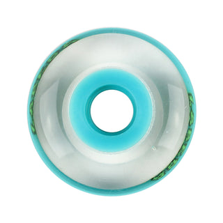 Labeda Roller Hockey Wheels - Slime 76mm 76A Light Blue (4-Pack)