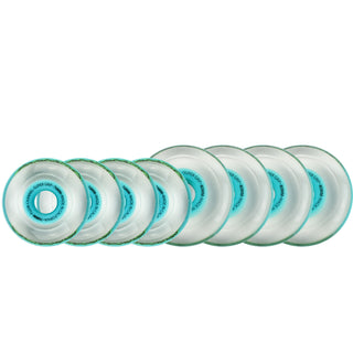 Labeda Roller Hockey Wheels - Slime 76/80 HiLo 76A Light Blue (8-Pack)