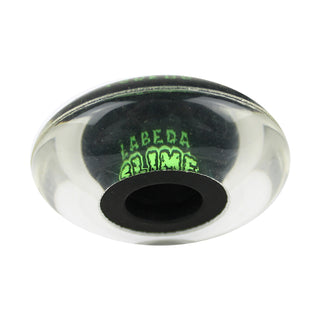Labeda Roller Hockey Wheels - Slime 76mm 76A Black (4-Pack)
