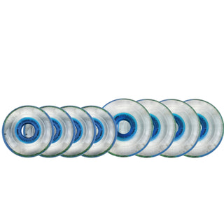 Labeda Roller Hockey Wheels - Slime 76/80 HiLo 76A Blue (8-Pack)