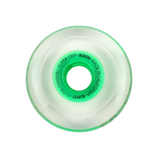 Labeda Roller Hockey Wheels - Slime 80mm 76A Candy Green (Single)