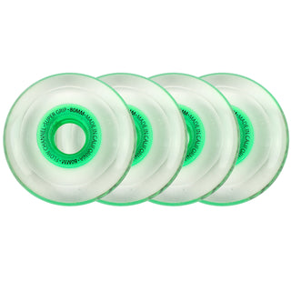 Labeda Roller Hockey Wheels - Slime 80mm 76A Light Green (4-Pack)