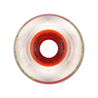 Labeda Roller Hockey Wheels - Slime 76mm 76A Candy Red (Single)