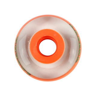 Labeda Roller Hockey Wheels - Slime 80mm 76A Orange (8-Pack)