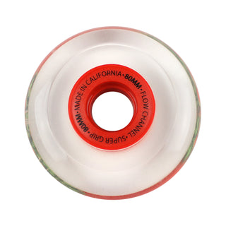 Labeda Roller Hockey Wheels - Slime 80mm 76A Red (Single)