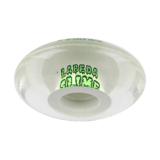 Labeda Roller Hockey Wheels - Slime 76mm 76A White (4-Pack)