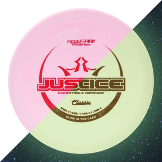 Dynamic Disc Golf Classic Blend Moonshine Justice Midrange Disc 5/1/0.5/4 - Choose Exact Disc