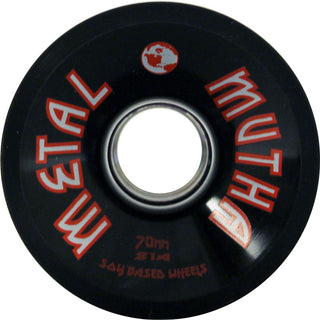 Luv Yo Mutha Longboard Wheels Metal CNC Aluminum Core 70mm 81A Black Dregs