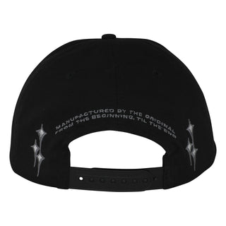 Santa Cruz Skateboards Hat Model SC Snapback Unstructured Black