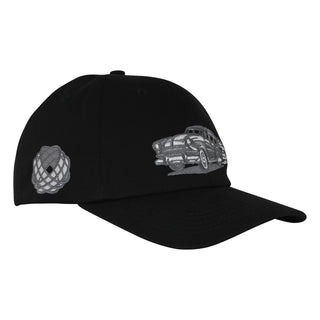 Santa Cruz Skateboards Hat Model SC Snapback Unstructured Black