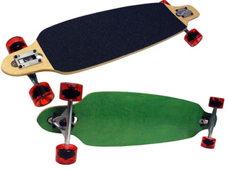 GREEN DROP THROUGH Complete Skateboard LONGBOARD THRU