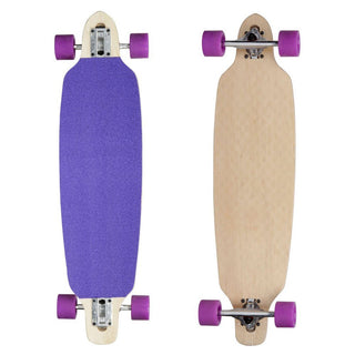 Moose Longboard 9" x 36" Drop Through Purple