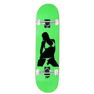 Moose Complete Canadian Maple Girl Silhouette Green 8.25"