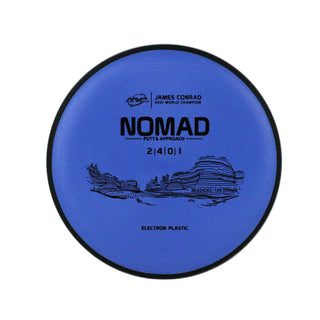 MVP Disc Golf Electron James Conrad Signature Nomad Putter Blue 166 grams