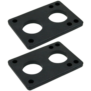 H Block Risers 1/4" Black