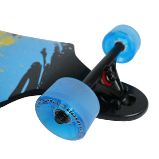 Paradise Longboard 9.75" x 39.75" Sun Splash Drop Down Drop Through