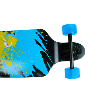 Paradise Longboard 9.75" x 39.75" Sun Splash Drop Down Drop Through