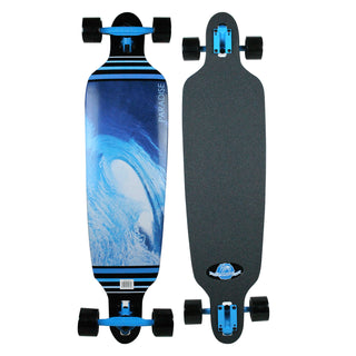 Paradise Longboard 10" x 40" Barrel Wave Drop Through