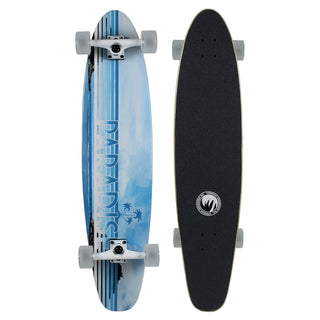 Paradise Longboard 9" x 40" Beachfront 2.0 Kicktail Complete