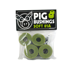 Pig Bushings Soft 81A Olive for 2 trucks