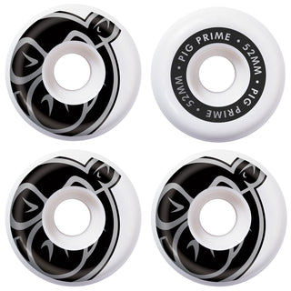 Baker Complete Logo Black/White 8.25" Independent/Pig Wheels
