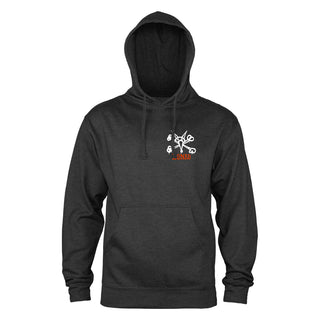 Powell Peralta Skateboard Hoody Rat Bones Charcoal Heather