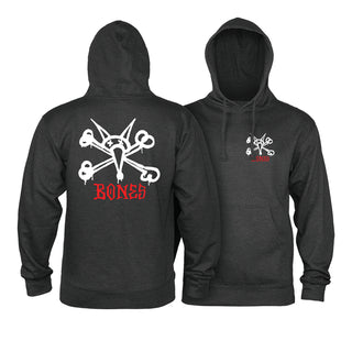 Powell Peralta Skateboard Hoody Rat Bones Charcoal Heather