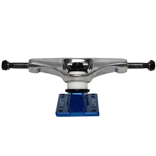 Core Hollow Trucks 5.0 (7.75") Silver With Blue Base (Hollow Kingpin)