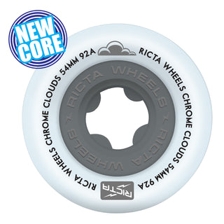 Ricta Wheels 54mm Chrome Clouds 92A Black