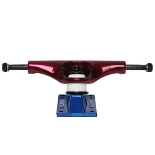 Core Hollow Trucks 5.25 (8.0") Anodized Red With Blue Base (Hollow Kingpin)