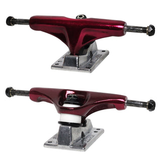 Core Hollow Trucks 5.0 (7.75") Anodized Red With Silver Base (Hollow Kingpin)
