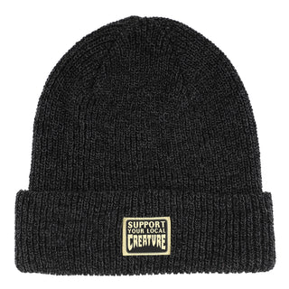Creature Skateboards Beanie REV Support Shoreman Charcoal Heather