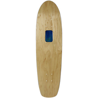 Rolling Tray Cruiser Deck 7.75" x 30" Natural/Blue