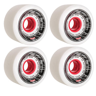 Globe Wheels Roundabout Onshore 70mm 83A White/Red