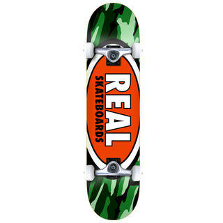 Real Complete Oval Camo Green 7.75" Factory Assembled