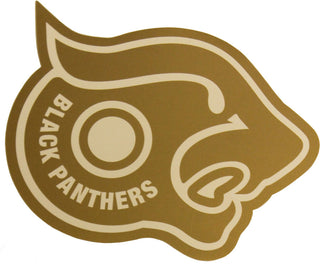Black Panther Sticker Black Panther Gold