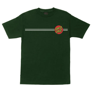 Santa Cruz Skateboards Shirt Classic Dot Forest Green
