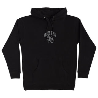 Santa Cruz Skateboards Hoody Dressen Pen Roses Center Pullover Black