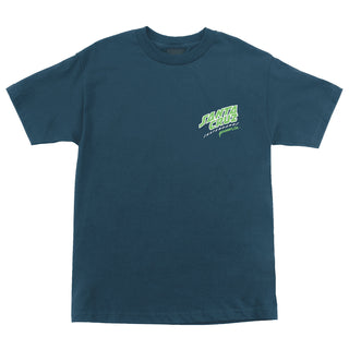 Santa Cruz Skateboards Shirt Freaks Hand Harbor Blue